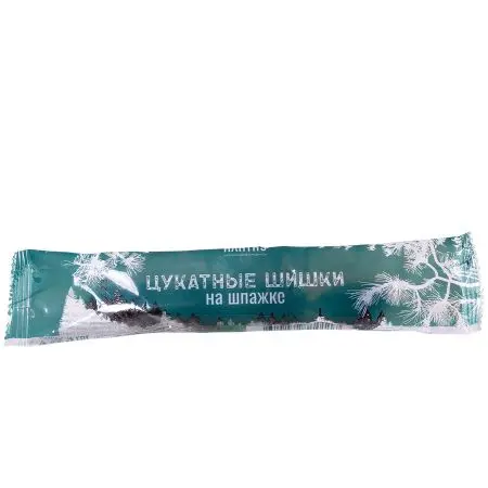 Цукаты из сосновых шишек на шпажке 25 гр Цукаты из сосновых шишек на шпажке 25 гр