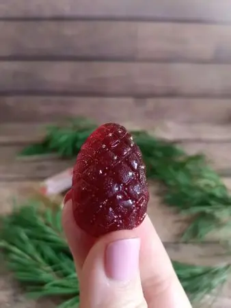 Мармелад ягодный Брусничка в крафтовой коробке, 110г