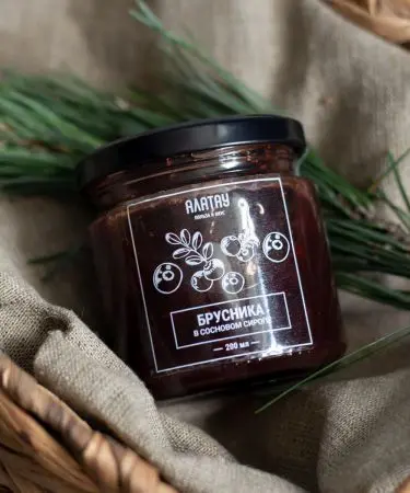 Брусника в сосновом сиропе, 200 мл Брусника в сосновом сиропе, 200 мл