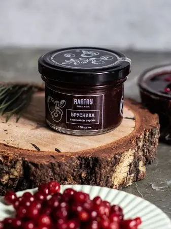 Брусника в сосновом сиропе, 100 мл Брусника в сосновом сиропе, 100 мл