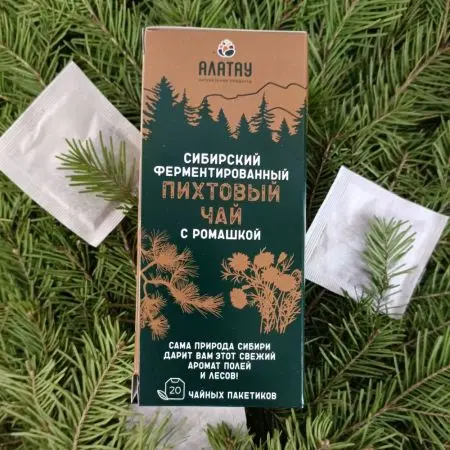 Чай пихтовый с ромашкой Чай пихтовый с ромашкой