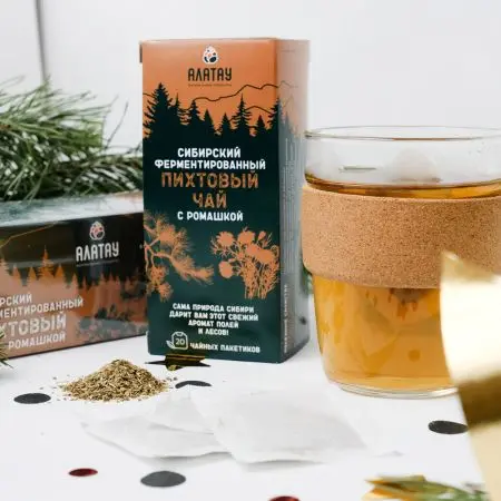 Чай пихтовый с ромашкой Чай пихтовый с ромашкой